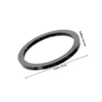 Pretyzoom Carbon Fiber Bike Stem Spacers (3-Pack)