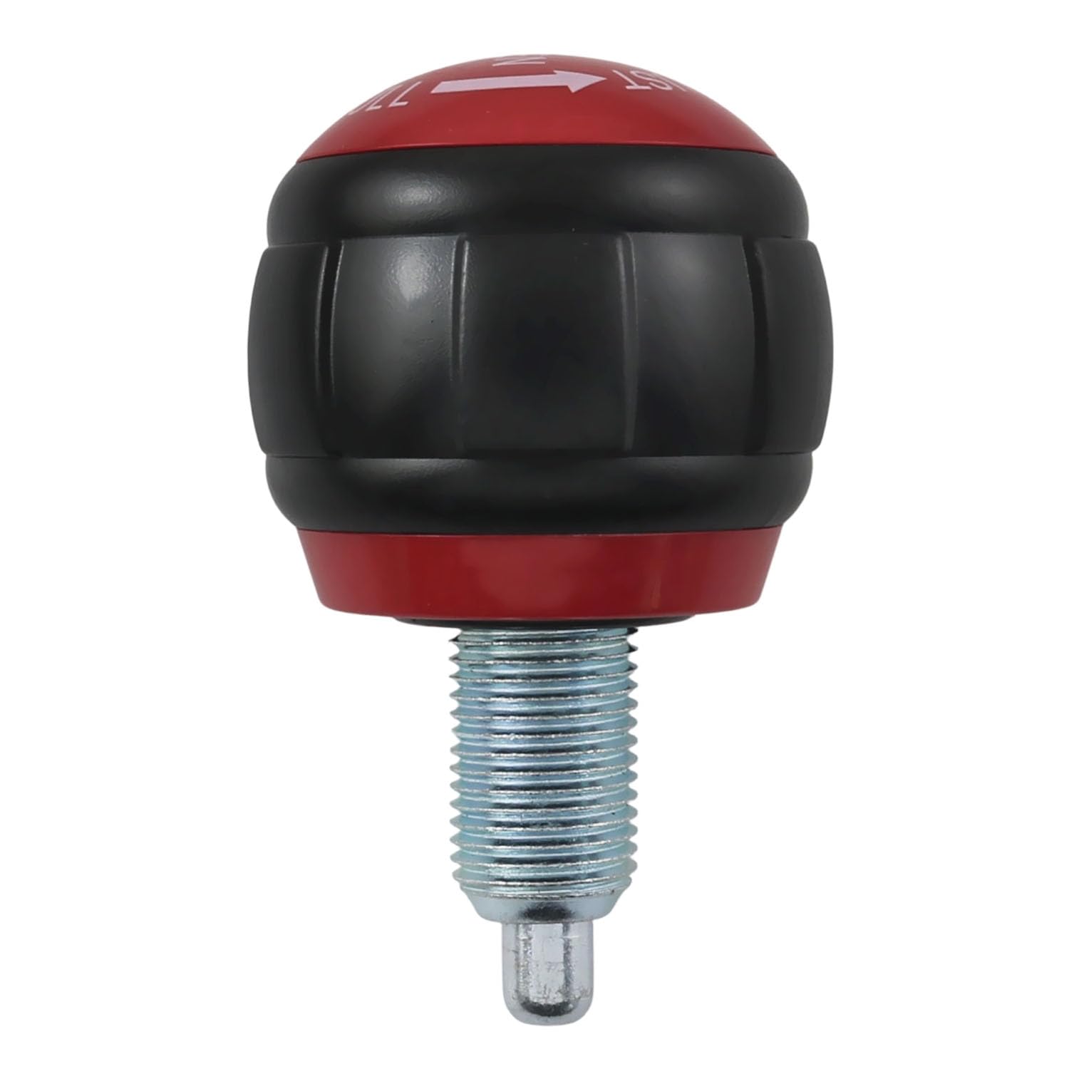 E-outstanding M16 Red Black Push Pull Adjustment Knob Fitness Equipment Accessories Suitable for Exercise Bike Resistance Bands Seat