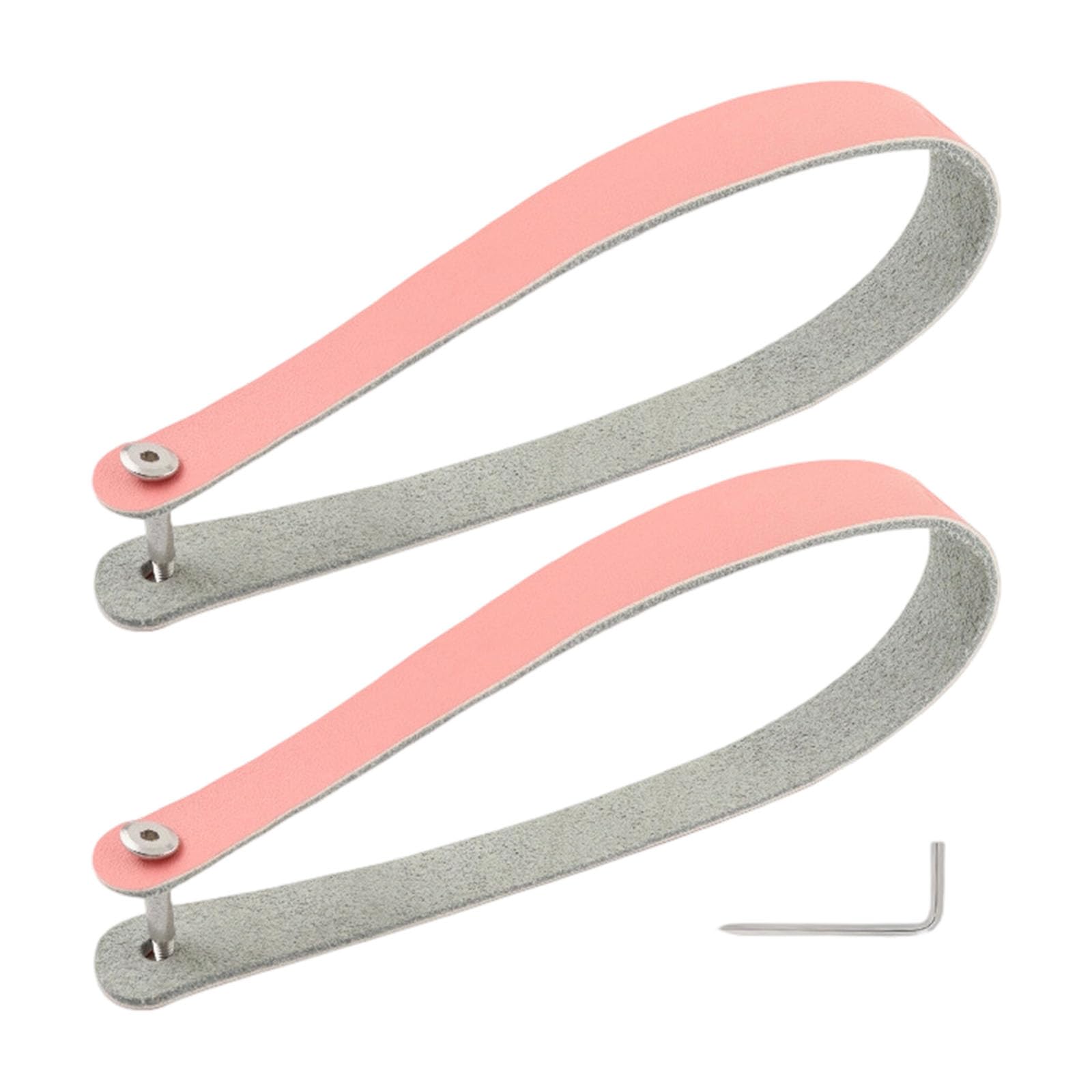 Rulbelok 2 Pcs Front Shelf Handle Quickly Release Handle Practical Pigs Nose Bike Head Bag Pull Belt Cycling Accessories Front Shelf