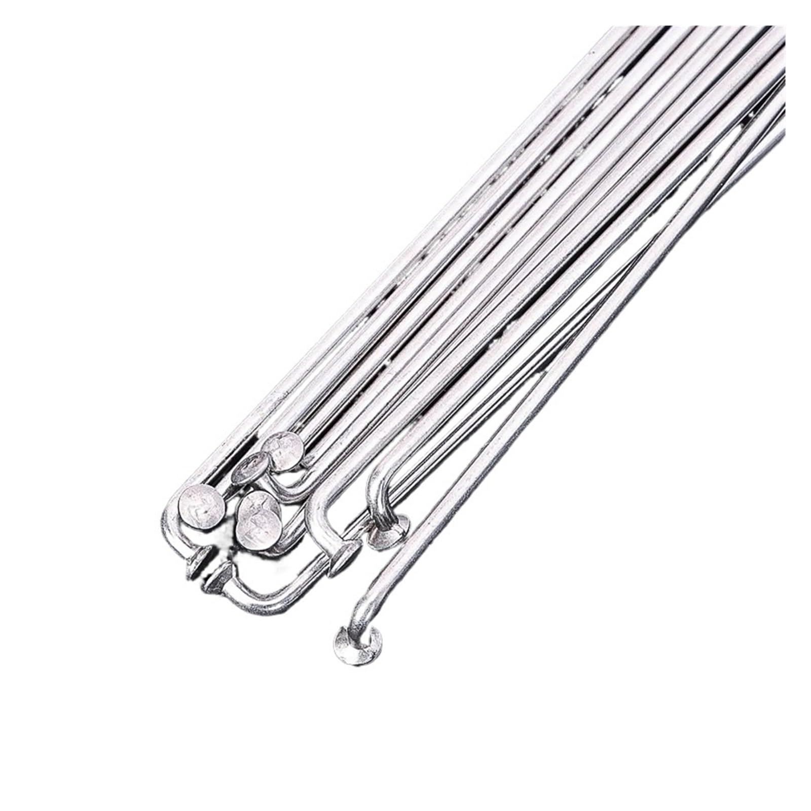 Usxinyan 10Pcs Stainless Steel 14G for Bicycle Spokes Road Bike Cycle 250/255/258/261/263/265/275/296mm Nipples Accessories