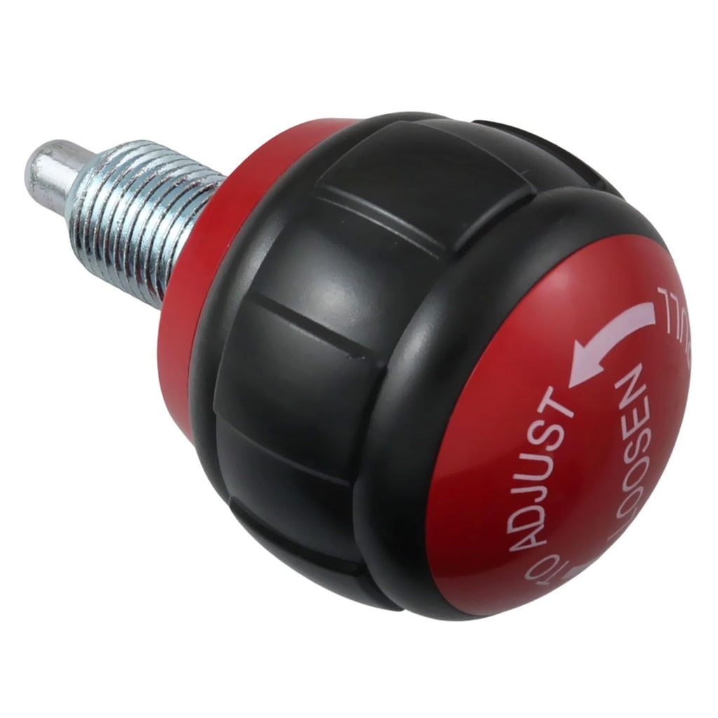 E-outstanding M16 Red Black Push Pull Adjustment Knob Fitness Equipment Accessories Suitable for Exercise Bike Resistance Bands Seat