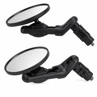 Gulfmew 75mm Drop Bar Bike Mirrors (Pair)
