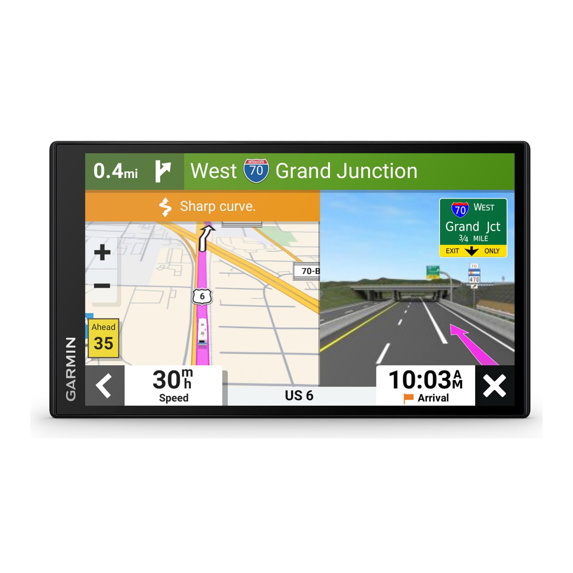 Garmin 795 Large, Easy-to-Read 7' GPS Navigator, RV Custom Routing, High-Resolution Satellite Imagery, RV Park Directory, Live Traffic & Weather