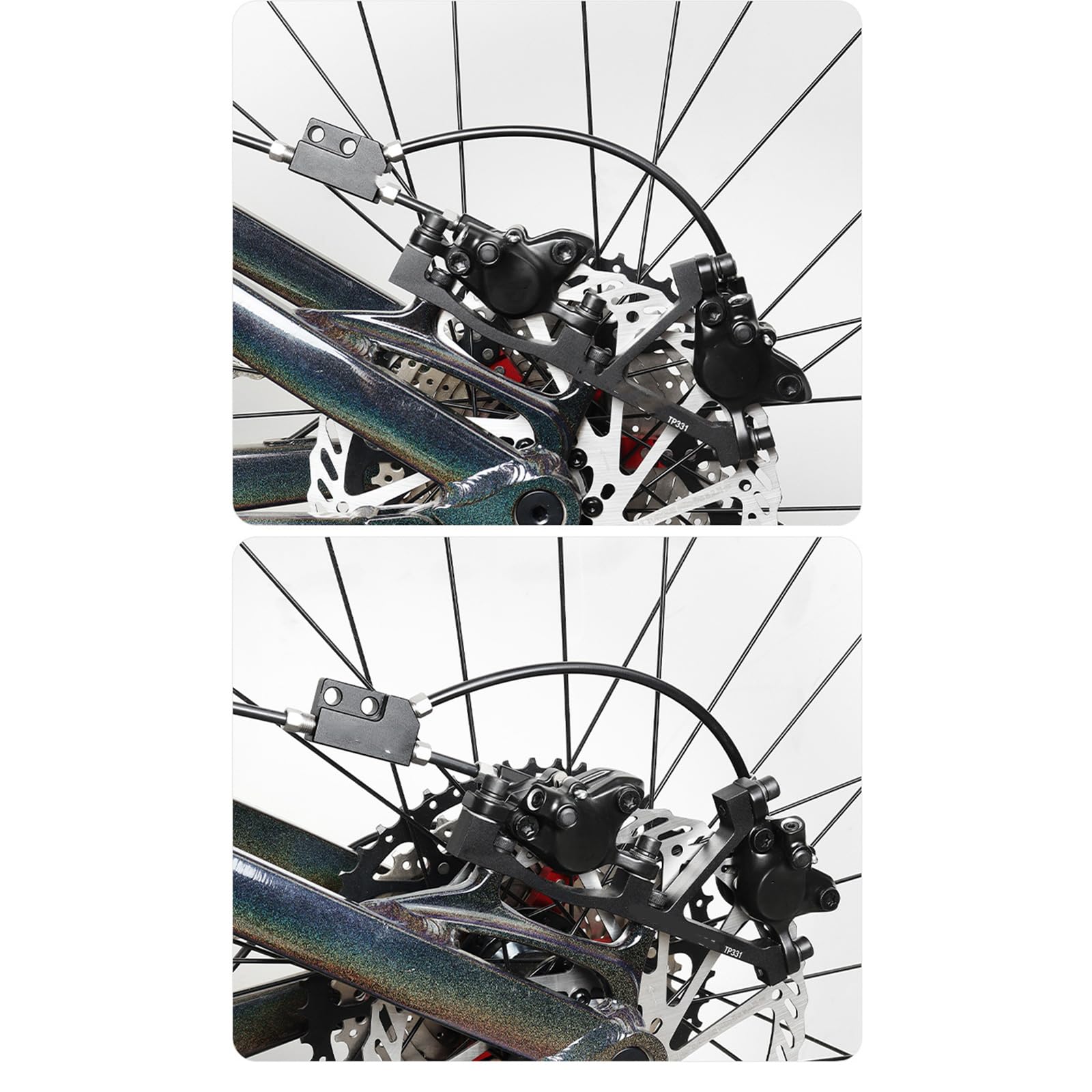 Rulbelok Aluminum Disc Brake Mount Adaptor