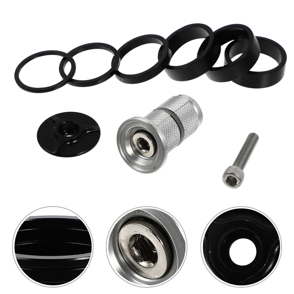 Pretyzoom 28.6mm Aluminum Bike Fork Washer Set