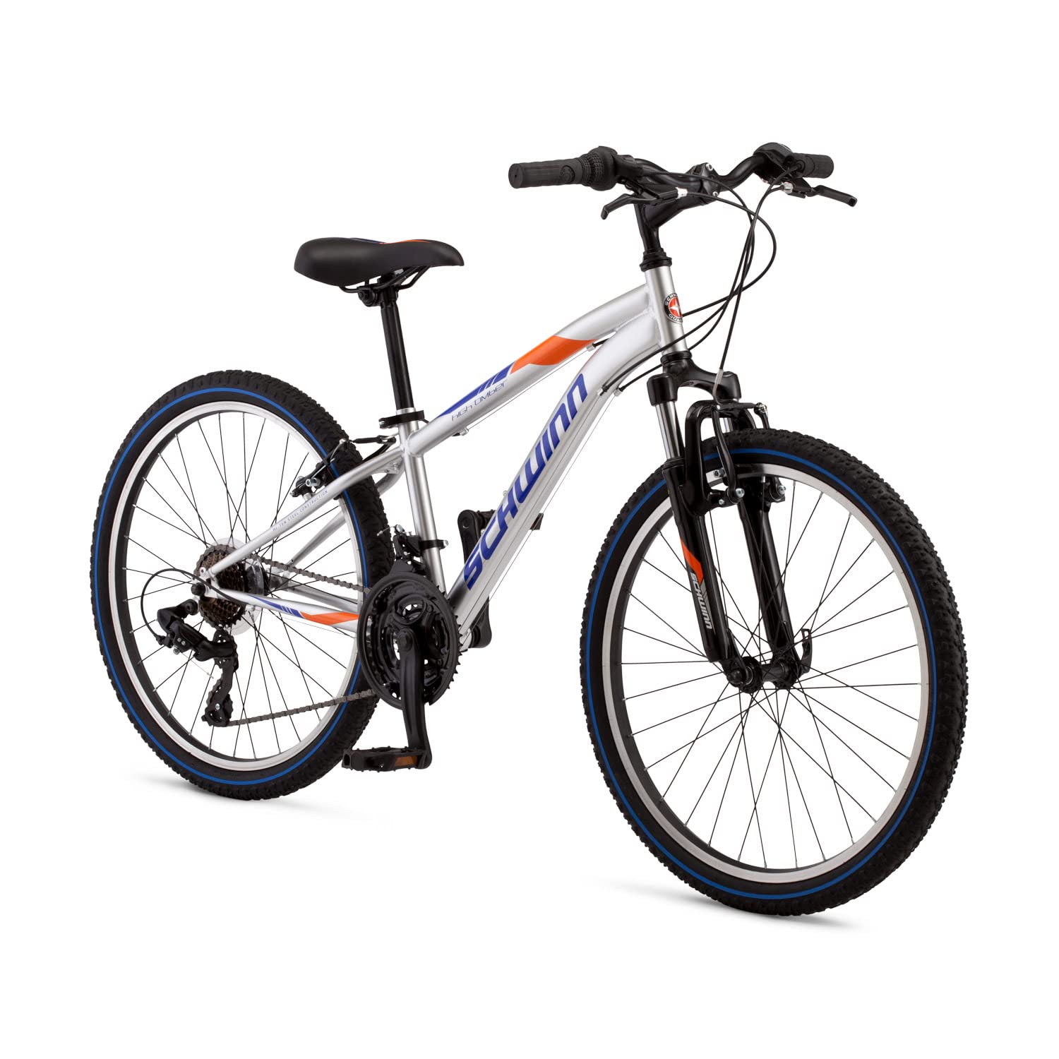 Schwinn High Timber Mountain Bike , 24 to 29-Inch Wheels, 7 or 21-Speeds, Front Suspension, Aluminum and Steel Frame Options