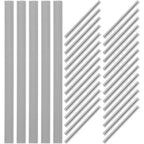 48-Piece Reflective Bike Spoke Covers