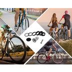 Pretyzoom 28.6mm Aluminum Bike Fork Washer Set