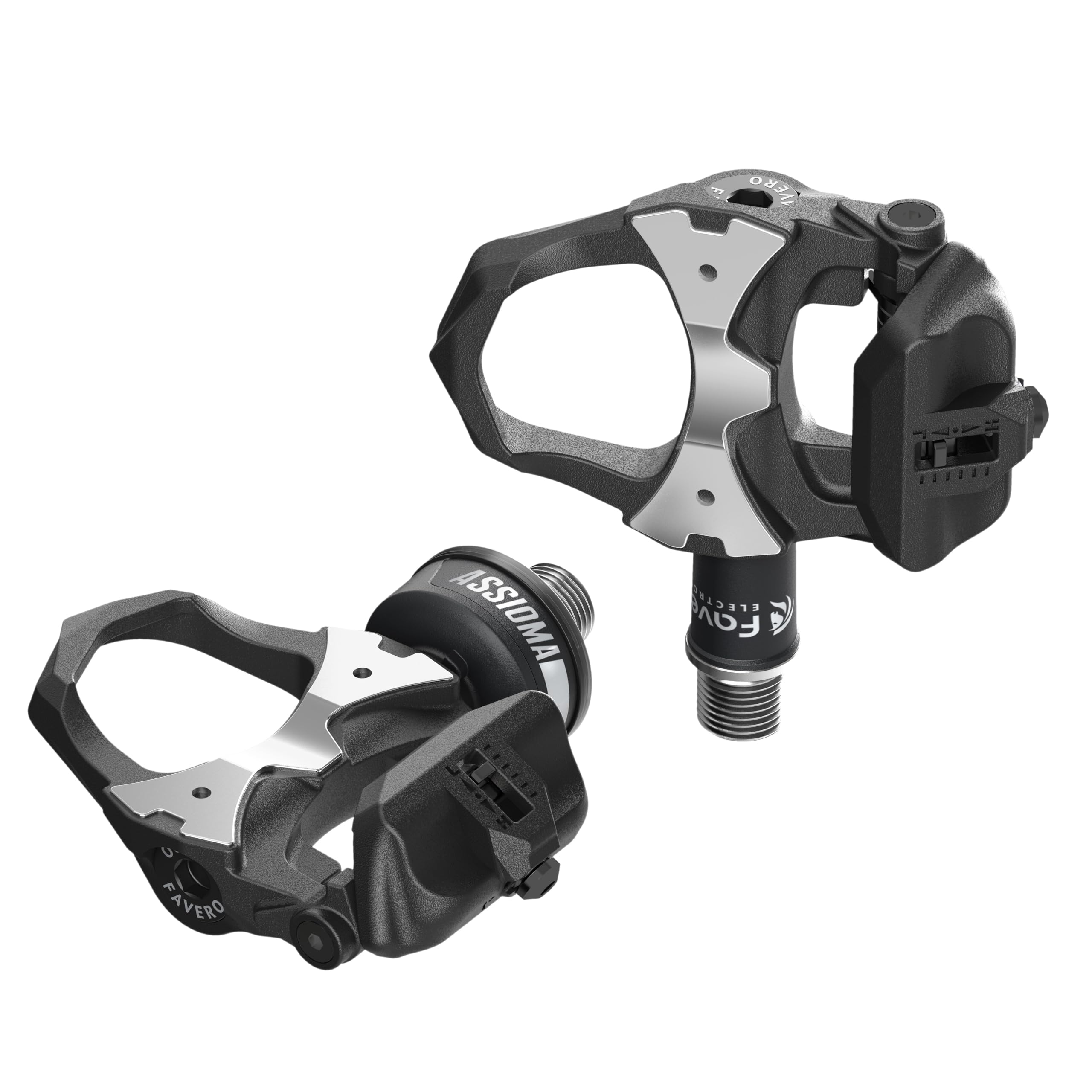Favero Assioma UNO, Single-Sensing Side Pedal Based Cycling Power Meter, Bluetooth & ANT+ Connectivity for Bike Computers, Cycling GPS Units, & Smartphones