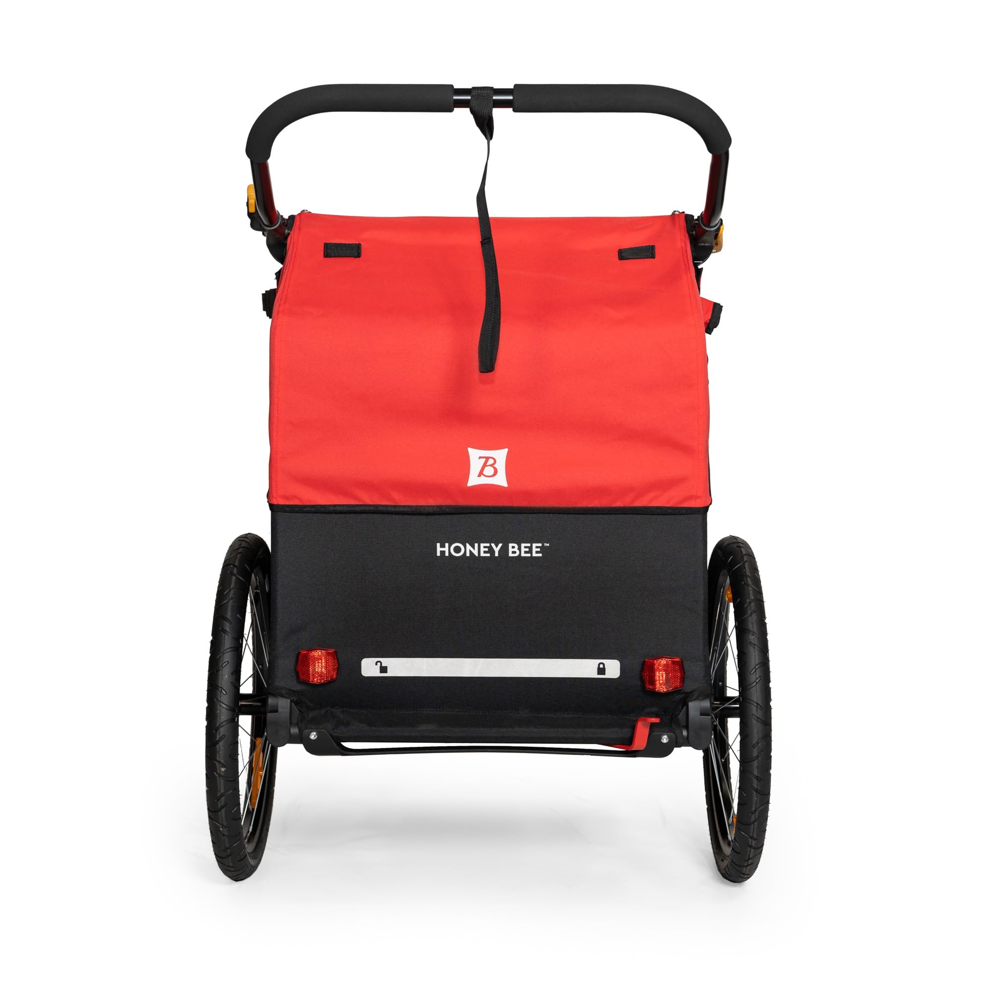 Burley Honey Bee, 2 Seat Kids Bike Trailer & Stroller