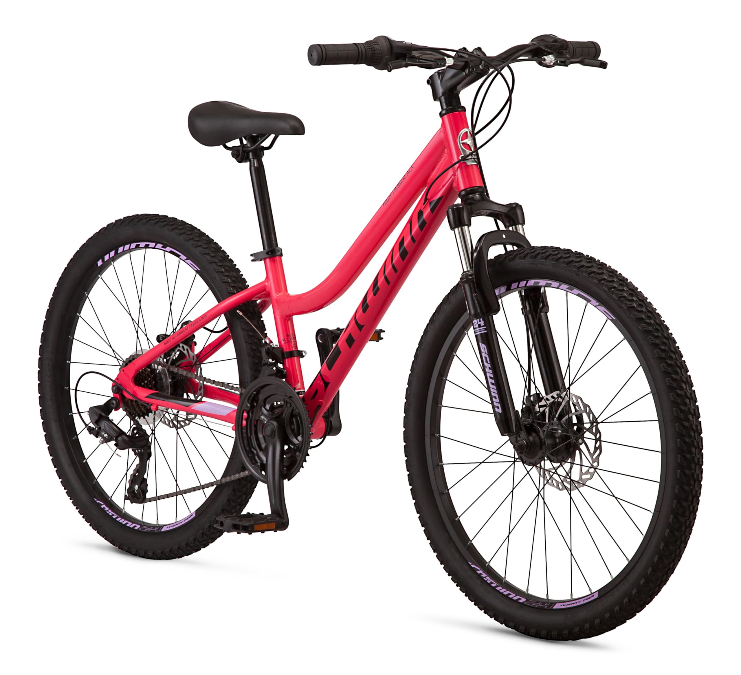 Schwinn High Timber Mountain Bike , 24 to 29-Inch Wheels, 7 or 21-Speeds, Front Suspension, Aluminum and Steel Frame Options