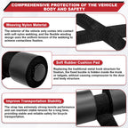 Bike Rack Straps Compatible with Saris Hatch Huggers Bike Rack Accessories Fit for Bones/Bones EX/Guardian, Glass Hatchbacks & SUV, Integrated